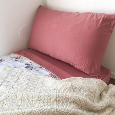 Mauve Rose Pillowcase | Best Pillowcase | Australia