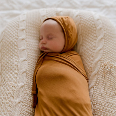 Desert Bronze Jersey Bonnet Newborn | Baby Bonnet | Australia