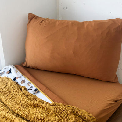 Desert Bronze Pillowcase | Baby Pillowcase | Australia