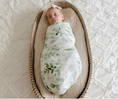 Buy Evergreen Bamboo Muslin Baby Swaddle Wrap | Baby Wrap